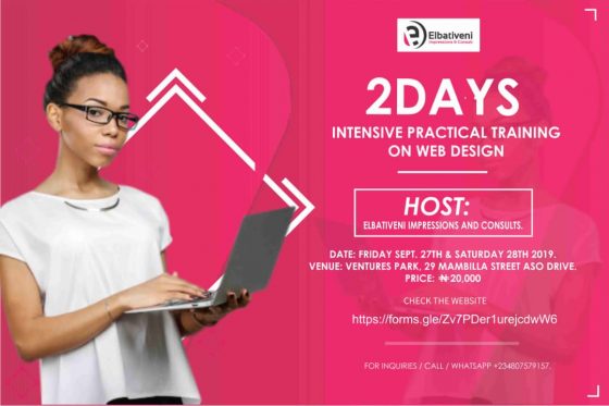 2 Days Intensive Practical Training On Web Design